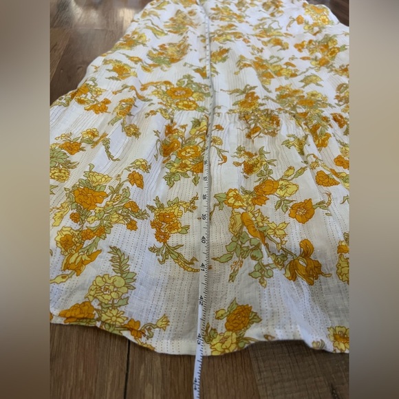 Faithfull the brand Gamora Midi Dress Linden Floral Print SIZE M - Picture 11 of 12